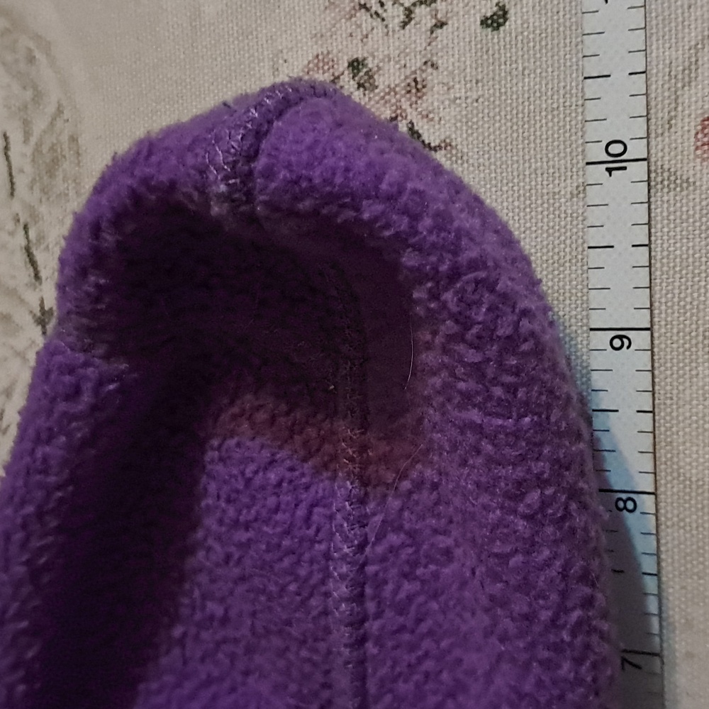 Purple Fleece Hunter Boot Socks Women's XL  Extra Large - Picture 9 of 11
